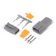 Haltech Haltech Plug and Pins Only Set Deutsch DTM-3 Conn (7.5 Amp) | race-shop.bg