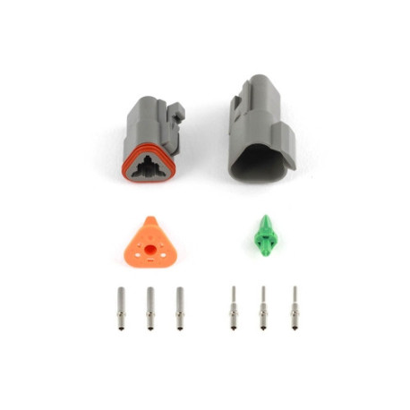 Haltech Haltech Plug & Pins Only Set DT-3 Conn (DT06-3S + DT04-3P) ( | race-shop.bg