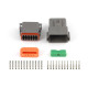 Motec Haltech Plug & Pins Only Set DT-12 Conn (DT06-12S + DT04-12P | race-shop.bg