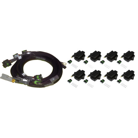 Haltech Haltech 8 Chan Hi Output Ignition Coil & Harn Kit GM/Chrysle | race-shop.bg