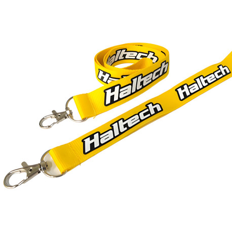 Ключодържатели Връзка Haltech Haltech - Жълто с отпечатано лого | race-shop.bg