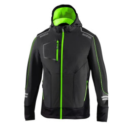 SPARCO TECH SOFT-SHELL YORK, сиво/зелено