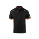 SPARCO TECH POLO TW, черно/оранжев