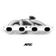 Изпускателни колектори Изпускателен колектор Artec за Nissan SR20 (V-Band) | race-shop.bg