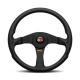 Волани 3 волан със спици MOMO CORSE 2.0, Кожа Черно | race-shop.bg