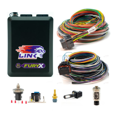 LINK ecu G4X FuryX Wire-In Bundle - ECU + Looms + Sensors | race-shop.bg
