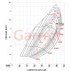 Complete Turbos Garrett 934115-5003S Turbocharger G-Series II G25-700, 0.72 A/R, Wastegated, Reverse Rotation | race-shop.bg