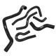 Комплекти от силиконови маркучи за радиатори RACES Performance silicone coolant hose kit for Honda Civic EK 1.5/1.6 D15/D16 92-00 (6 pcs) | race-shop.bg
