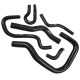 Комплекти от силиконови маркучи за радиатори RACES Performance silicone coolant hose kit for Honda Civic VTi EK4/EG6 1.6 B16 92-00 (6 pcs) | race-shop.bg