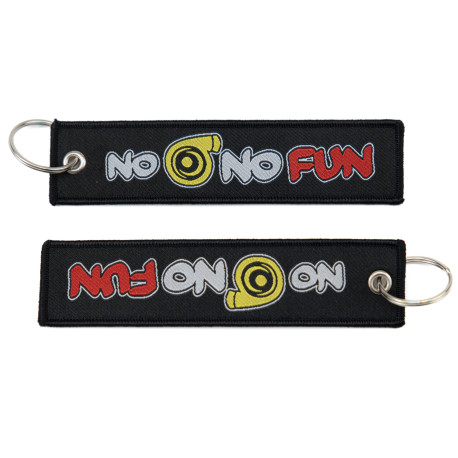 Ключодържатели RACES Ключодържател Jet Tag - NO Turbo NO Fun Black | race-shop.bg