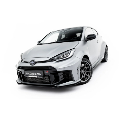 Бодикит и визуални аксесоари MAXTON DESIGN Street Pro преден сплитер за Toyota GR Yaris Mk4 Facelift, черен | race-shop.bg