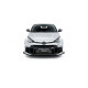 Бодикит и визуални аксесоари Street Pro Front Splitter + Flaps Toyota GR Yaris Mk4 Facelift (black) | race-shop.bg