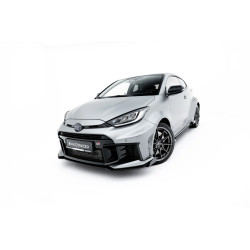 MAXTON DESIGN Street Pro преден сплитер + клапи за Toyota GR Yaris Mk4 Facelift, черен