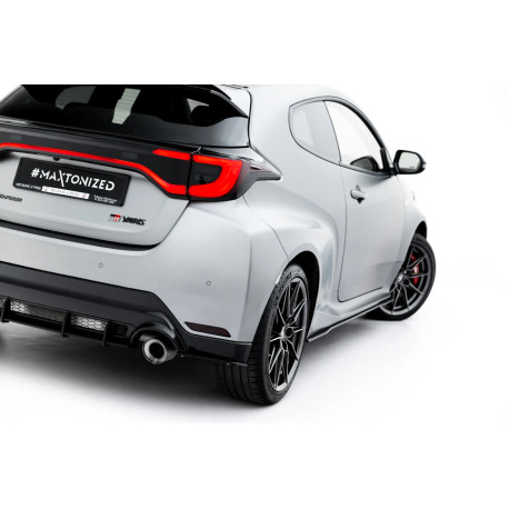Бодикит и визуални аксесоари MAXTON DESIGN Street Pro задни странични сплитери за Toyota GR Yaris Mk4 Facelift, черен | race-shop.bg