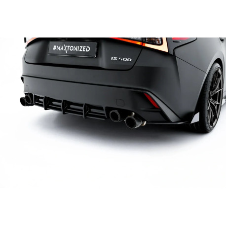 Бодикит и визуални аксесоари Уличен заден дифузьор Lexus IS 500 Mk3 Facelift 2 (XE30) (черен) | race-shop.bg