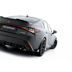 Странични сплитери Street Pro +клапиLexus IS 500 Mk3 Facelift 2 (XE30) (черни)
