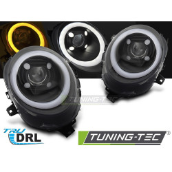 Светлини за MINI (COOPER) F55 / F56 / F57 14-17 (ЧЕРНИ DRL)