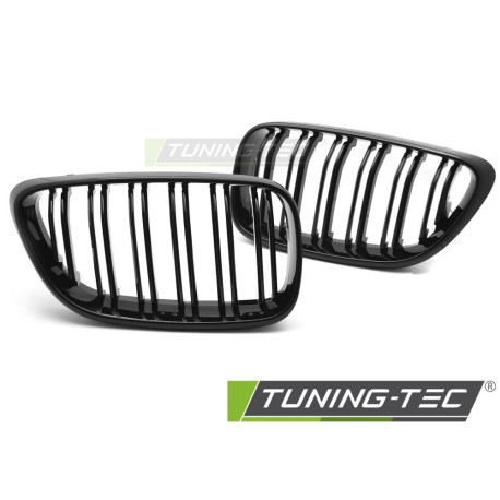 Бодикит и визуални аксесоари Спортна решетка за BMW F22 / F23 13-21 (Гланцово черна с двойна лента) | race-shop.bg