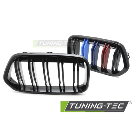 Бодикит и визуални аксесоари Grille Sport for BMW X2 F39 18-23 (Glossy Black Tri-Colour) | race-shop.bg