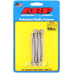 ARP Stainless Steel 12-Point WP Pulley Stud with 2.000" Fan Spacer - 5/16-24 x 3.250"