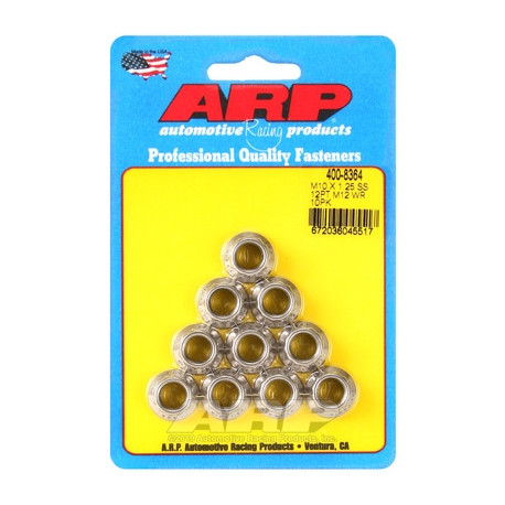 Части за двигателя ARP Stainless Steel 12-Point Nut Kit - M10 x 1.25 (M12 Wrench) | race-shop.bg