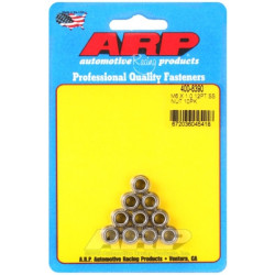 ARP Stainless Steel M6 x 1.00 12-Point Nut Kit (M8 Wrenching)