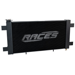 RACES Универсален воден радиатор - 910×440×65mm - Черен