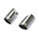 Изпускателни системи SUPERSPRINT Supersprint Endpipe kit Right O100 - Left O100 "Gun Metal Grey" 500 ABARTH 1.4T Coupè / Cabrio 08-15 | race-shop.bg