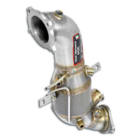 Изпускателни системи SUPERSPRINT Supersprint Downpipe + Metallic catalytic converter ALFA ROMEO GIULIA 2.0i Turbo 19-21 | race-shop.bg