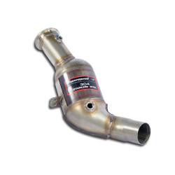 Supersprint Downpipe right + Metallic catalytic converter ALFA ROMEO GIULIA QUADRIFOGLIO 2.9i V6 Bi-Turbo 16-19