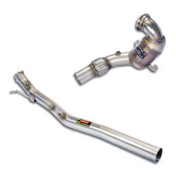 Supersprint Turbo downpipe kit + Metallic catalytic converter (Deletes GPF) AUDI A3 8Y SPORTBACK QUATTRO 40 TFSi 21+
