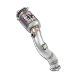 Supersprint Downpipe + Metallic catalytic converter (LHD) AUDI A4 B8 (Sedan + Avant) 1.8 TFSI 08-12
