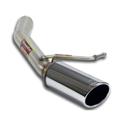 Supersprint Rear pipe Left O100 (Muffler delete) AUDI A4 B8 (Sedan + Avant) 1.8 TFSI 08-12
