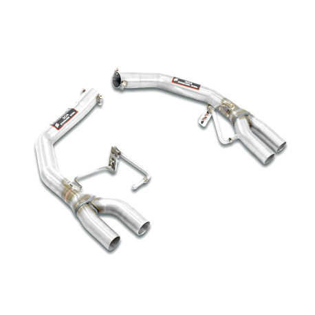 Изпускателни системи SUPERSPRINT Supersprint Rear pipe kit Right - Left (Muffler delete) AUDI A4 B9 (Sedan + Avant) 2.0 TFSI 16+ | race-shop.bg