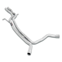 Supersprint Race "X-Pipe" (Replaces mid-resonator) AUDI A6 C7 4G (Sedan + Avant) 2.8 FSI V6 11-14 ("Cat.- Back" system)