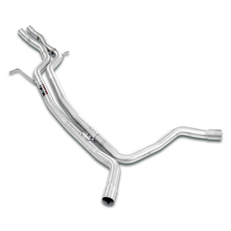 Изпускателни системи SUPERSPRINT Supersprint Race "X-Pipe" (Replaces mid-resonator) AUDI A6 C7 4G (Sedan + Avant) 2.8 FSI V6 11-14 ("Cat.- Back" system) | race-shop.bg