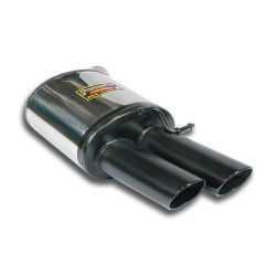 Supersprint Rear exhaust Left 100x75 "Gun Metal Grey" AUDI A8 QUATTRO 3.0 TFSI V6 10-12