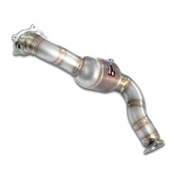 Supersprint Downpipe Left + Metallic catalytic converter AUDI A8 QUATTRO 4.0 TFSI V8 12-13