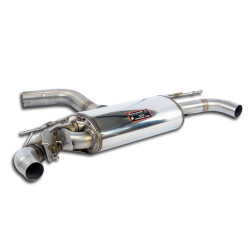 Supersprint Rear exhaust with valve AUDI TT Mk3 Coupè/Roadster 2.0 TFSI 15+ (with valve)