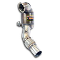 Supersprint Turbo downpipe + Metallic WRC catalytic converter AUDI S1 Quattro 3 Doors / Sportback 2.0 TFSI `14+ (Twin Pipe)