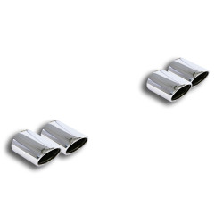 Supersprint Endpipe kit 100x75 Right + 100x75 Left AUDI SQ2 QUATTRO 2.0 TFSI 19-20 (with valve)