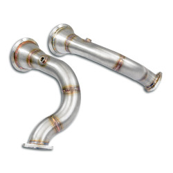 Supersprint Downpipe kit Right + Left (Replaces catalytic converter) AUDI SQ7 Quattro 20-24 (with valve)