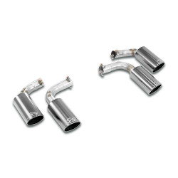 Supersprint Endpipe kit Right OO100 - Left OO100 "Gun Metal Grey" AUDI SQ7 Quattro 20-24 (with valve)