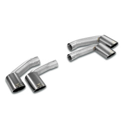 Supersprint Endpipe kit Right 100x75 - Left 100x75 "Gun Metal Grey" AUDI SQ7 Quattro 20-24 (Racing)