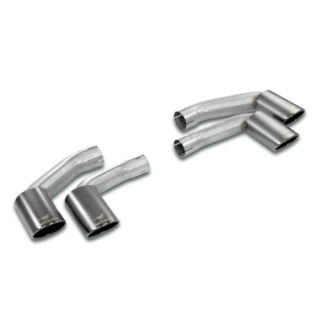 Изпускателни системи SUPERSPRINT Supersprint Endpipe kit Right 100x75 - Left 100x75 "Gun Metal Grey" AUDI SQ8 Quattro 20-23 (with valve) | race-shop.bg