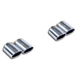 Supersprint Endpipe kit Right + Left 2 exit 90x70 AUDI S4 Quattro Sedan 3.0 TFSi V6 16-18 (with valve)