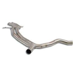 Supersprint Central pipe kit Right - Left "Racing" AUDI S6 C7 4G (Sedan + Avant) 4.0 TFSI 12-14