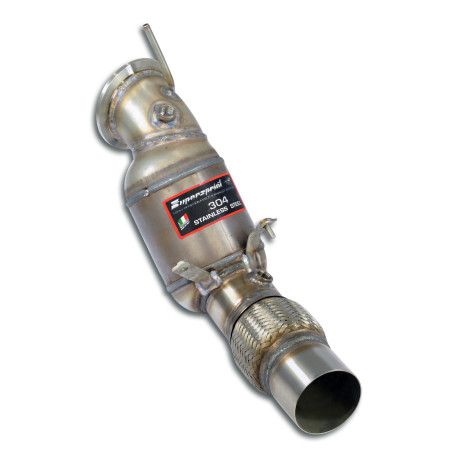 Изпускателни системи SUPERSPRINT Supersprint Downpipe kit + Metallic catalytic BMW F22 LCI 230i 2.0T 17-18 | race-shop.bg