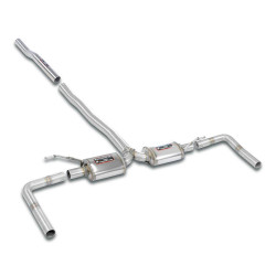 Supersprint Rear exhaust Right - Left "Sport" BMW F46 218d Gran Tourer 2.0d 14+