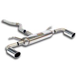 Supersprint Connecting pipe + rear exhaust Right O90 - Left O90 BMW F34 Gran Turismo 318d 13-15